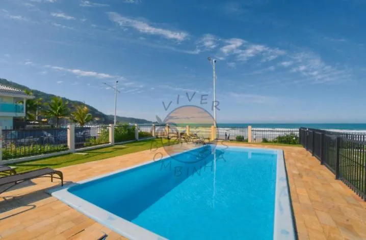 Triplex Beira Mar Com Piscina - 4 Dormitoros Apartman Bombinhas Brazília