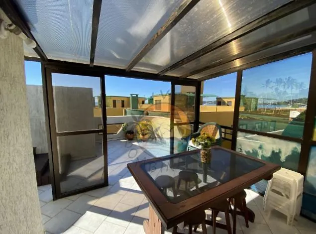 Triplex Beira Mar Com Piscina - 4 Dormitoros Apartman Bombinhas